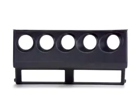 AutoMeter GAUGE MOUNT; DIRECT FIT; GAUGE PANEL (2 1/16in. X5); JEEP WRANGLER 87-95 YJ Jeep Wrangler 1987-1995