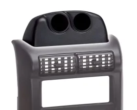 AutoMeter GAUGE MOUNT; DASH TOP; DUAL; 2 1/16in.; JEEP WRANGLER; 97-06 TJ Jeep 1997-2006
