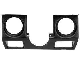 AutoMeter GAUGE MOUNT; DIRECT FIT; TACH/SPEED (3 3/8in. X2); JEEP WRANGLER 87-95 YJ Jeep Wrangler 1987-1995