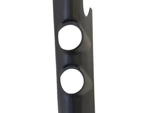 AutoMeter GAUGE MOUNT; A-PILLAR; REPLACEMENT; DUAL; 2 1/16in.; JEEP WRANGLER 07-10 JK Jeep Wrangler 2007-2010