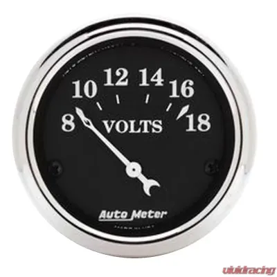 AutoMeter GAUGE KIT; 5 PC; CHEVY CAR 55-56; MPH/FUEL/OILP/WTMP/BAT; OTB Chevrolet 1955-1956 - 7033-OTB