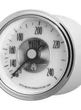 AutoMeter GAUGE; WATER TEMP; 2 1/16in.; 240deg.F; MECH; PRESTIGE PEARL                                     - 2031 - Image 2