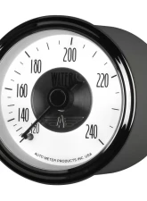 AutoMeter GAUGE; WATER TEMP; 2 1/16in.; 240deg.F; MECH; PRESTIGE PEARL                                     - 2031 - Image 3