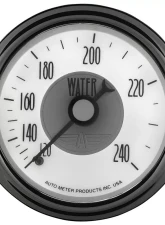 AutoMeter GAUGE; WATER TEMP; 2 1/16in.; 240deg.F; MECH; PRESTIGE PEARL                                     - 2031 - Image 4