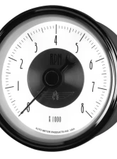 AutoMeter GAUGE; TACHOMETER; 3 3/8in.; 8K RPM; IN-DASH; PRESTIGE PEARL                                     - 2098 - Image 3