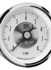 AutoMeter GAUGE; TACHOMETER; 3 3/8in.; 8K RPM; IN-DASH; PRESTIGE PEARL                                     - 2098 - Image 5