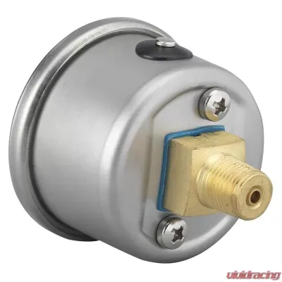 AutoMeter GAUGE; PRESSURE; 1.5in. DIRECT MNT; 15PSI; LIQUID FILLED MECH; BLK; 1/8in. NPTF - 2172