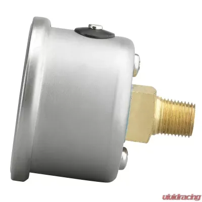 AutoMeter GAUGE; PRESSURE; 1.5in. DIRECT MNT; 15PSI; LIQUID FILLED MECH; BLK; 1/8in. NPTF - 2172