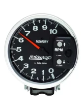 AutoMeter GAUGE; TACHOMETER; 5in.; 10K RPM; PEDESTAL W/PEAK MEMORY; BLACK; AUTO GAGE                                     - 233902 - Image 2
