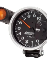 AutoMeter GAUGE; TACHOMETER; 5in.; 10K RPM; PEDESTAL W/EXT. SHIFT-LITE; BLACK; AUTO GAGE                                     - 233904 - Image 2