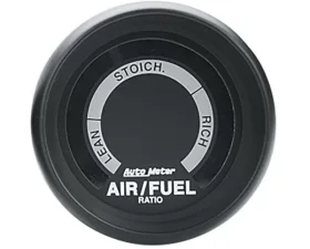 AutoMeter GAUGE; AIR/FUEL RATIO-NARROWBAND; 2 1/16in.; LEAN-RICH; LED ARRAY; Z-SERIES