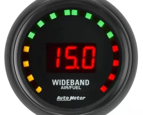 AutoMeter GAUGE; AIR/FUEL RATIO-WIDEBAND; STREET; 2 1/16in.; 10:1-17:1; DIGITAL; Z-SERIES