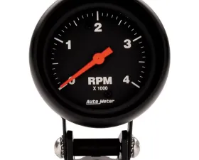 AutoMeter GAUGE; TACHOMETER; 2 5/8in.; 4K RPM; PEDESTAL; Z-SERIES