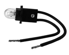 AutoMeter LIGHT BULB/SOCKET ASSY.; T3 WEDGE; 2.7W/4.6W/4.9W; REPLACEMENT; TWIST-IN