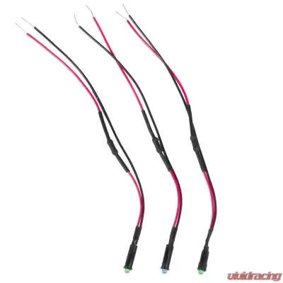 AutoMeter LED INDICATOR LIGHT KIT (2 GREEN; 1 BLUE) - 3283