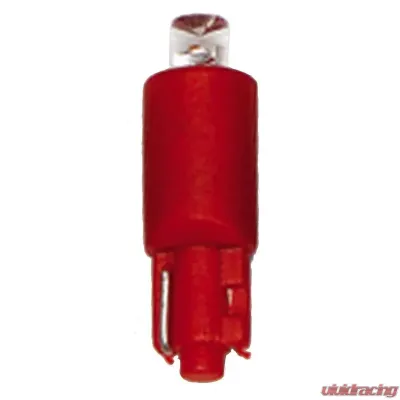 AutoMeter LED BULB; REPLACEMENT; T1-3/4 WEDGE; RED; FOR MONSTER TACH - 3294