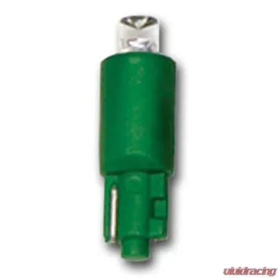 AutoMeter LED BULB; REPLACEMENT; T1-3/4 WEDGE; GREEN; FOR MONSTER TACH - 3295