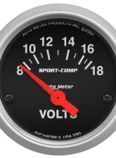 AutoMeter GAUGE KIT; 6 PC; ABODY/DUSTER/DEMON/DART 70-76; TACH/MPH/FUEL/OILP/WTMP/VOLT; SC                                     - 7031-SC - Image 7