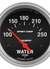 AutoMeter GAUGE KIT; 6 PC; CHEVY TRUCK 67-72; TACH/MPH/FUEL/OILP/WTMP/VOLT; SPORT-COMP Chevrolet 1967-1972                                     - 7045-SC - Image 5