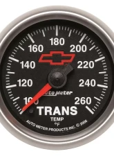 AutoMeter GAUGE; TRANS. TEMP; 2 1/16in.; 100-260deg.F; DIGITAL STEPPER MOTOR; CHEVY RED BO                                     - 3657-00406 - Image 5