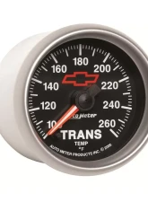 AutoMeter GAUGE; TRANS. TEMP; 2 1/16in.; 100-260deg.F; DIGITAL STEPPER MOTOR; CHEVY RED BO                                     - 3657-00406 - Image 4