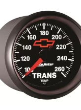 AutoMeter GAUGE; TRANS. TEMP; 2 1/16in.; 100-260deg.F; DIGITAL STEPPER MOTOR; CHEVY RED BO                                     - 3657-00406 - Image 5