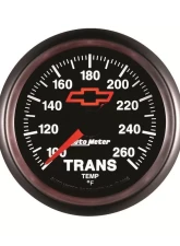 AutoMeter GAUGE; TRANS. TEMP; 2 1/16in.; 100-260deg.F; DIGITAL STEPPER MOTOR; CHEVY RED BO                                     - 3657-00406 - Image 3