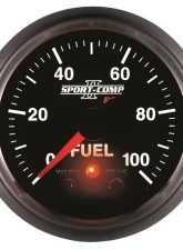 AutoMeter GAUGE; FUEL PRESS; 2 1/16in.; 100PSI; DIGITAL STPR MTR W/PK/WRN; SPORT-COMP II                                     - 3671 - Image 4