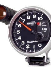 AutoMeter GAUGE; TACHOMETER; 5in.; 10K RPM; PEDESTAL W/EXT. SHIFT-LITE; SPORT-COMP II                                     - 3699 - Image 2