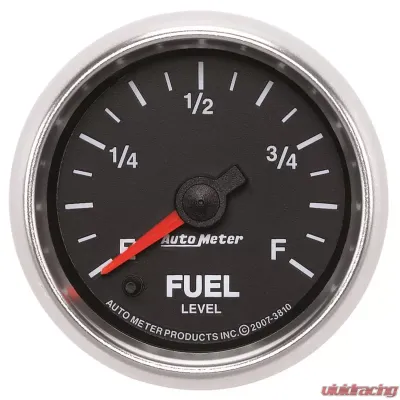 AutoMeter GAUGE; FUEL LEVEL; 2 1/16in.; 0-280O PROGRAMMABLE; GS - 3810