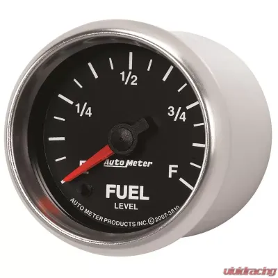 AutoMeter GAUGE; FUEL LEVEL; 2 1/16in.; 0-280O PROGRAMMABLE; GS - 3810