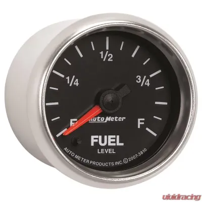 AutoMeter GAUGE; FUEL LEVEL; 2 1/16in.; 0-280O PROGRAMMABLE; GS - 3810