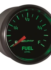 AutoMeter GAUGE; FUEL LEVEL; 2 1/16in.; 0-280O PROGRAMMABLE; GS                                     - 3810 - Image 6