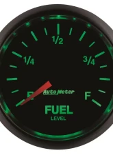 AutoMeter GAUGE; FUEL LEVEL; 2 1/16in.; 0-280O PROGRAMMABLE; GS                                     - 3810 - Image 4