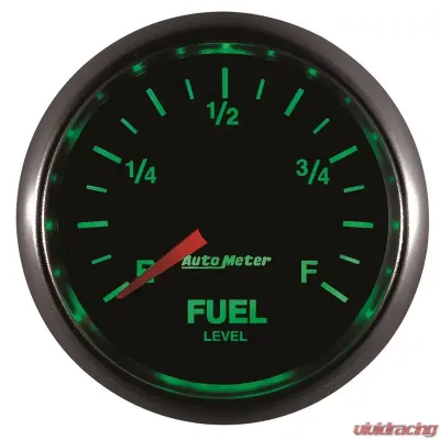 AutoMeter GAUGE; FUEL LEVEL; 2 1/16in.; 0-280O PROGRAMMABLE; GS - 3810