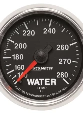 AutoMeter GAUGE; WATER TEMP; 2 1/16in.; 140-280deg.F; MECHANICAL; GS                                     - 3831 - Image 6