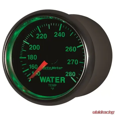 AutoMeter GAUGE; WATER TEMP; 2 1/16in.; 140-280deg.F; MECHANICAL; GS - 3831