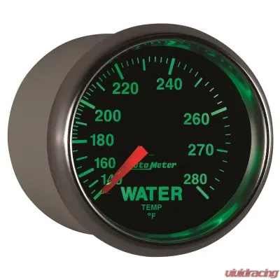 AutoMeter GAUGE; WATER TEMP; 2 1/16in.; 140-280deg.F; MECHANICAL; GS - 3831