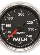 AutoMeter GAUGE; WATER TEMP; 2 1/16in.; 120-240deg.F; MECHANICAL; GS                                     - 3832 - Image 6