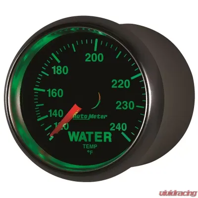 AutoMeter GAUGE; WATER TEMP; 2 1/16in.; 120-240deg.F; MECHANICAL; GS - 3832