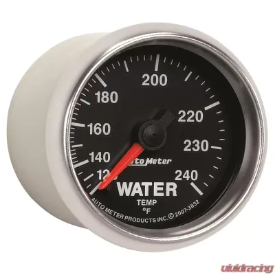 AutoMeter GAUGE; WATER TEMP; 2 1/16in.; 120-240deg.F; MECHANICAL; GS - 3832