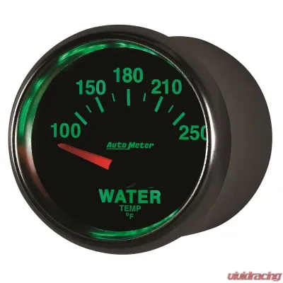 AutoMeter GAUGE; WATER TEMP; 2 1/16in.; 100-250deg.F; ELECTRIC; GS - 3837