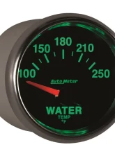 AutoMeter GAUGE; WATER TEMP; 2 1/16in.; 100-250deg.F; ELECTRIC; GS                                     - 3837 - Image 6