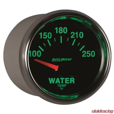 AutoMeter GAUGE; WATER TEMP; 2 1/16in.; 100-250deg.F; ELECTRIC; GS - 3837