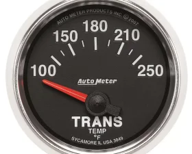 AutoMeter GAUGE; TRANSMISSION TEMP; 2 1/16in.; 100-250deg.F; ELECTRIC; GS