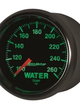 AutoMeter GAUGE; WATER TEMP; 2 1/16in.; 100-260deg.F; DIGITAL STEPPER MOTOR; GS                                     - 3855 - Image 3