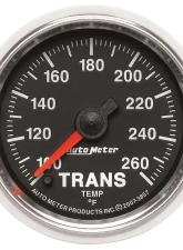 AutoMeter GAUGE; TRANSMISSION TEMP; 2 1/16in.; 100-260deg.F; DIGITAL STEPPER MOTOR; GS                                     - 3857 - Image 6