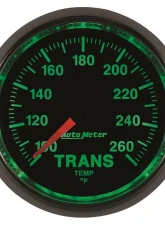 AutoMeter GAUGE; TRANSMISSION TEMP; 2 1/16in.; 100-260deg.F; DIGITAL STEPPER MOTOR; GS                                     - 3857 - Image 4