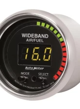 AutoMeter GAUGE; AIR/FUEL RATIO-PRO; 2 1/16in.; 10:1-20:1; DIGITAL W/PEAK/WARN; GS                                     - 3878 - Image 2