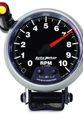 AutoMeter GAUGE; TACHOMETER; 3 3/4in.; 10K RPM; PEDESTAL W/EXT. QUICK-LITE; GS                                     - 3890 - Image 2